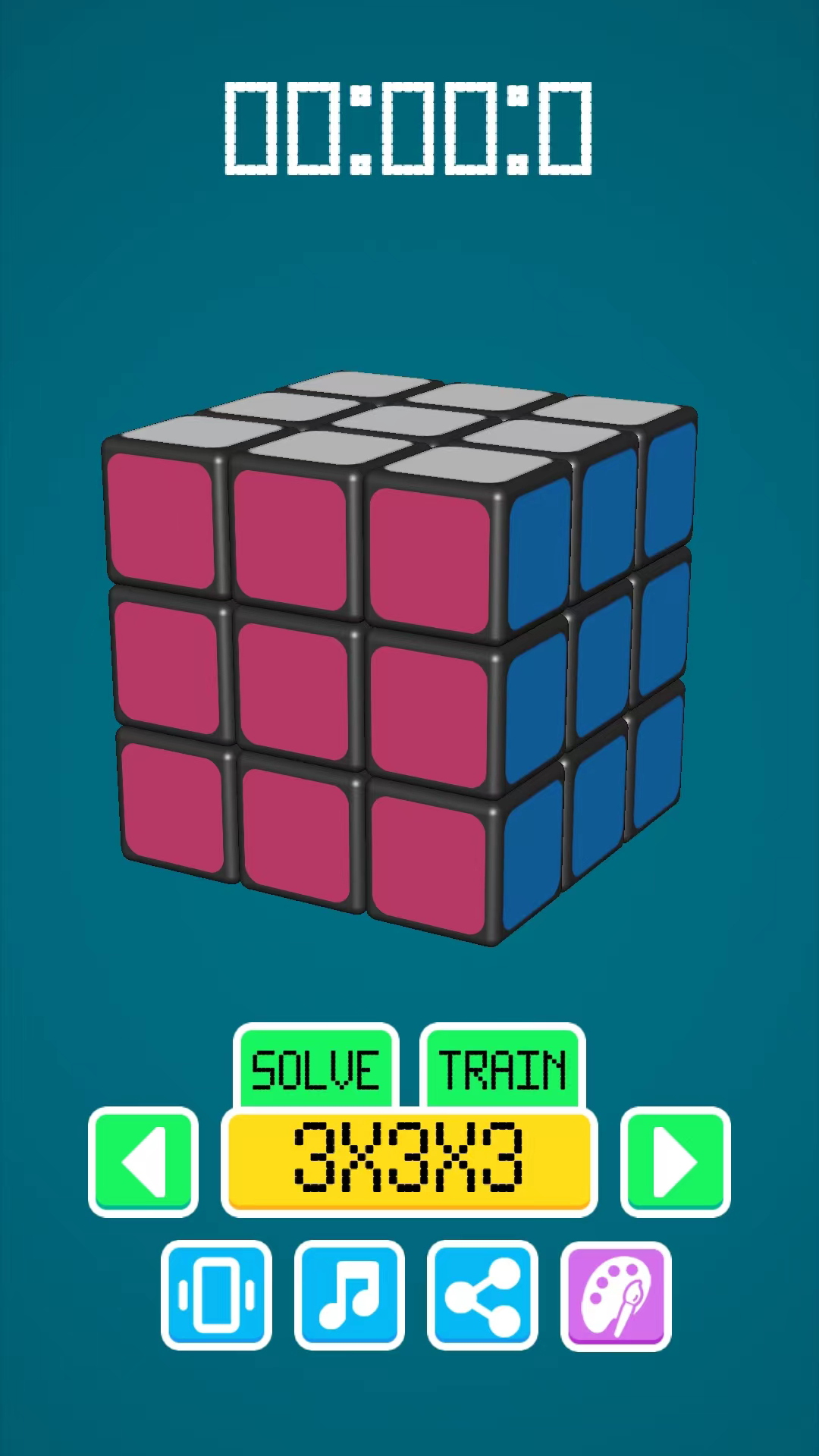 Rubik's cube online solver 3x3x3