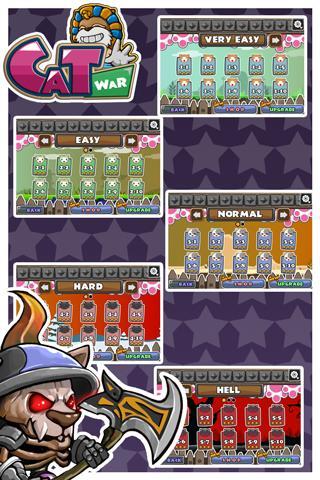 Cat War Game Screenshot