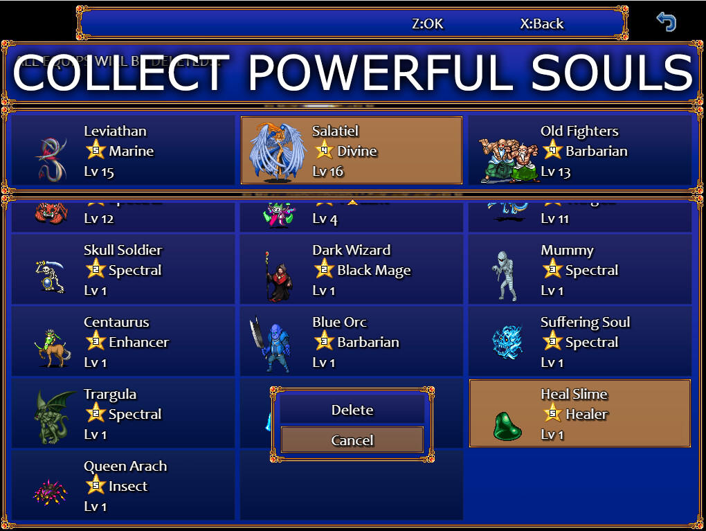 Fantasy World Souls screenshot game