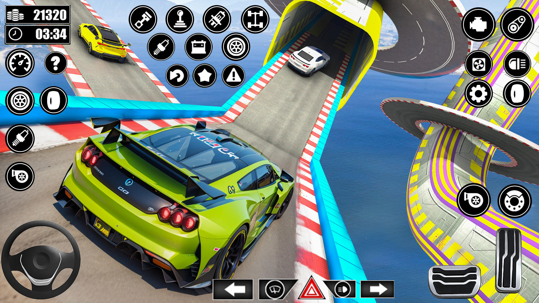 Screenshot of Extreme Car Stunt Master 3D