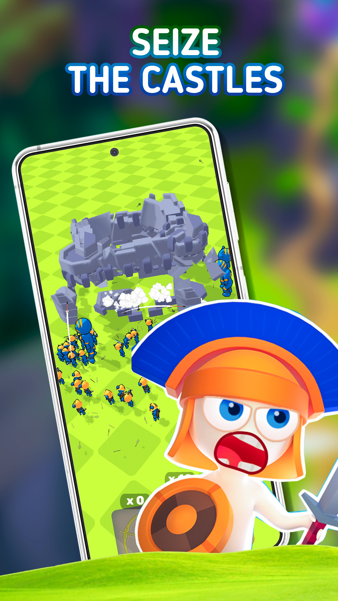Скриншот игры Merge And Fight: Siege