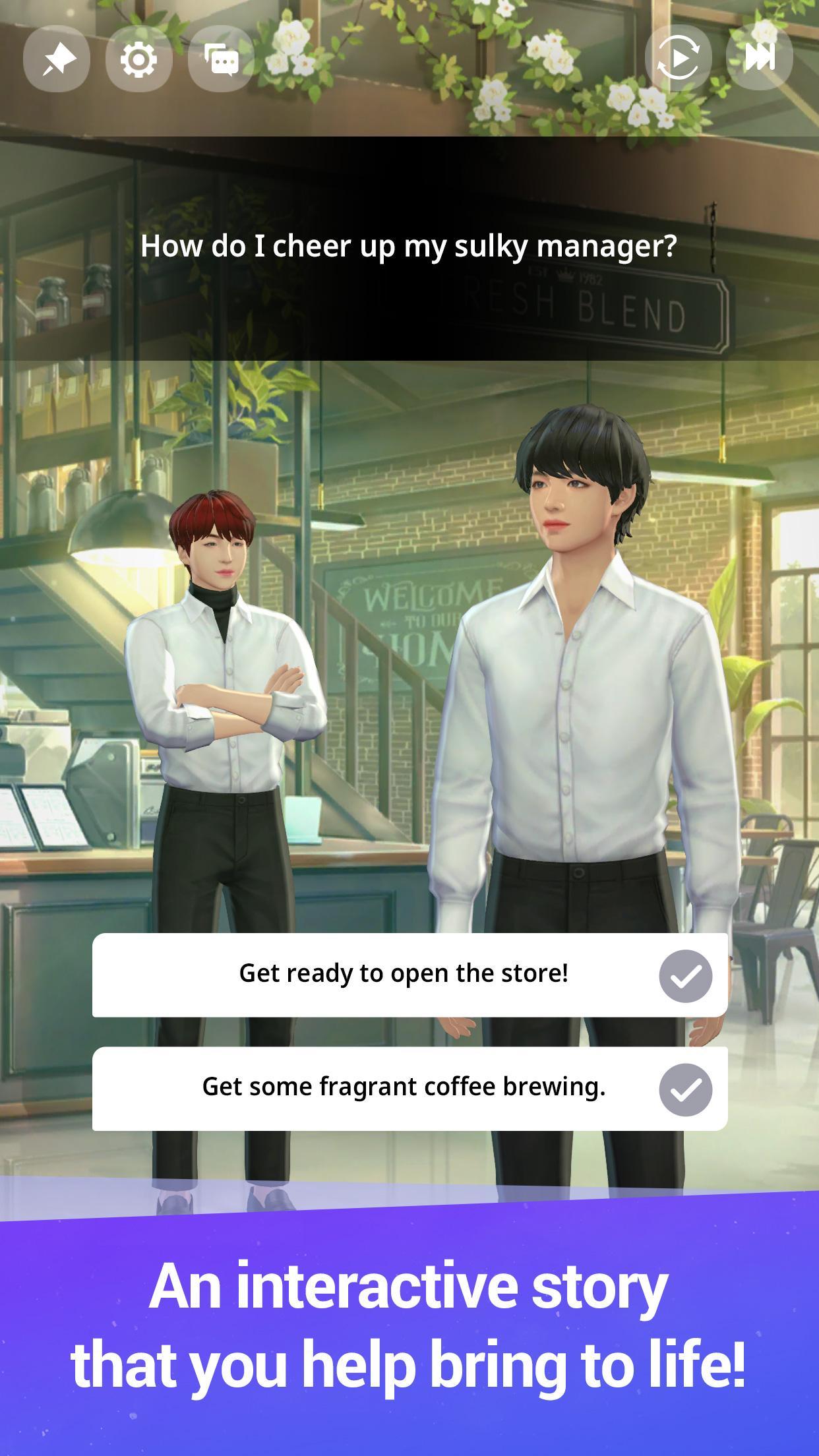 BTS Universe Story Game Screenshot