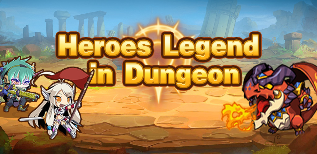 Banner of Dungeon ရှိ Heroes Legend - Idle RPG ဂိမ်းများ 