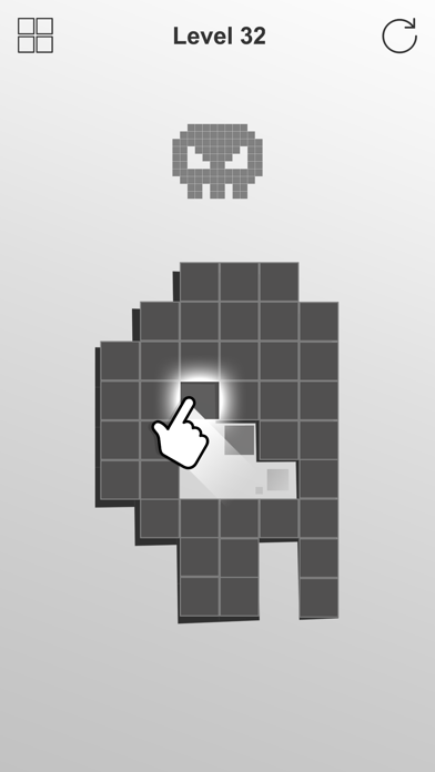 Скриншот игры Pixel Match 3D