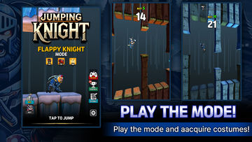 Jumping Knight Game Screenshot
