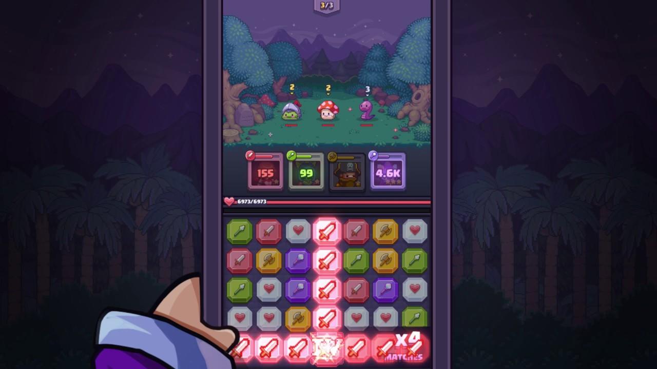 Screenshot of the video of Match Land: Puzzle RPG