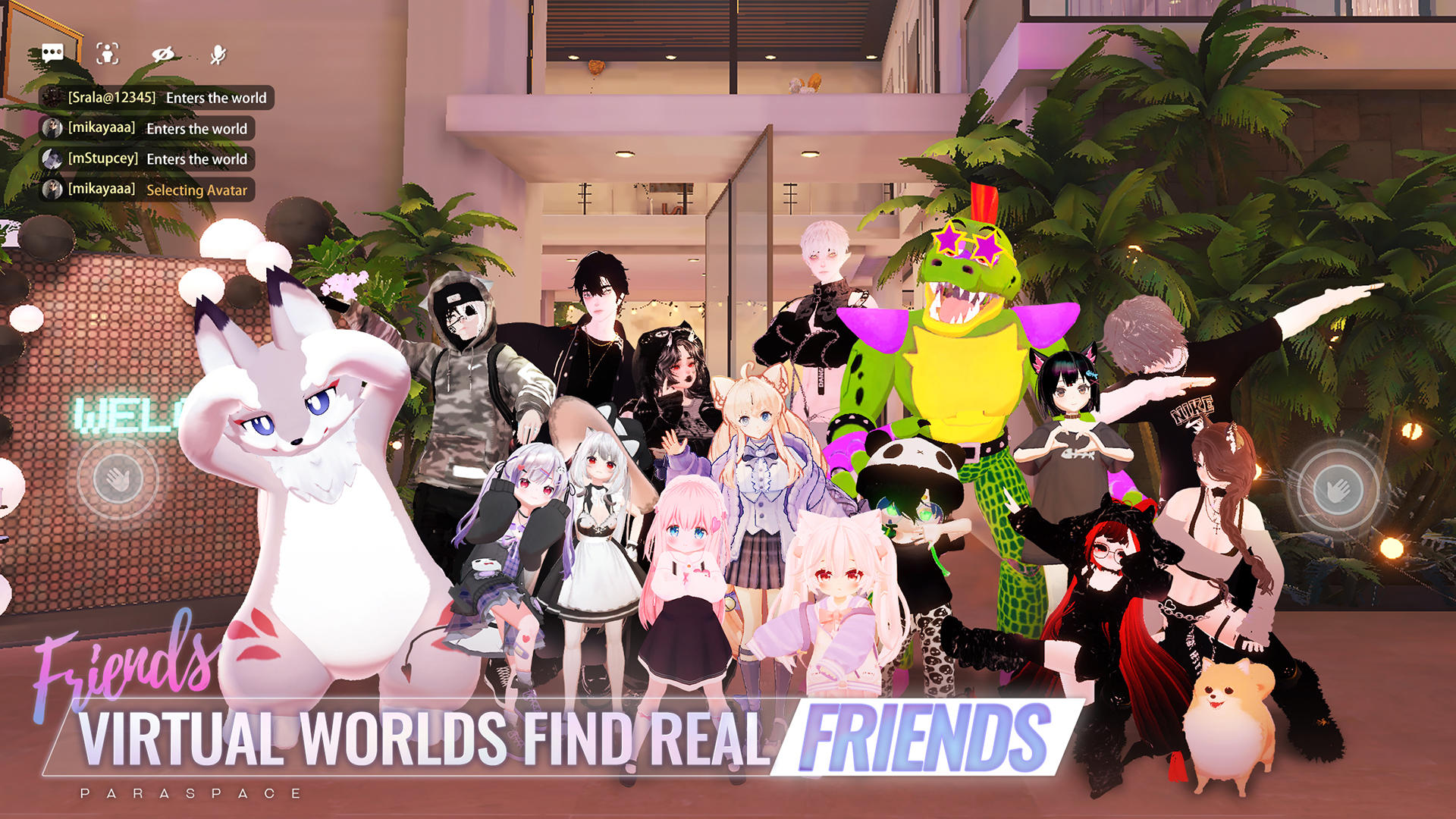 ParaSpace Game Screenshot