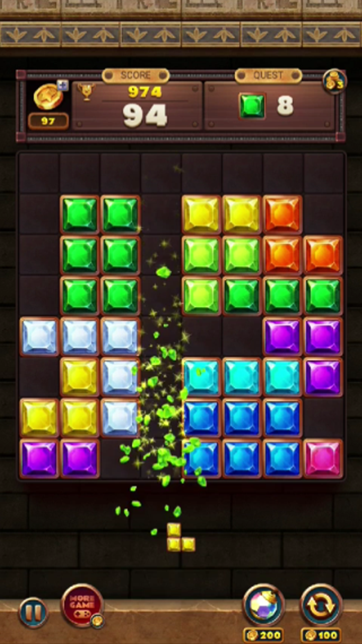 Jewels Block Puzzle Master Game Screenshot