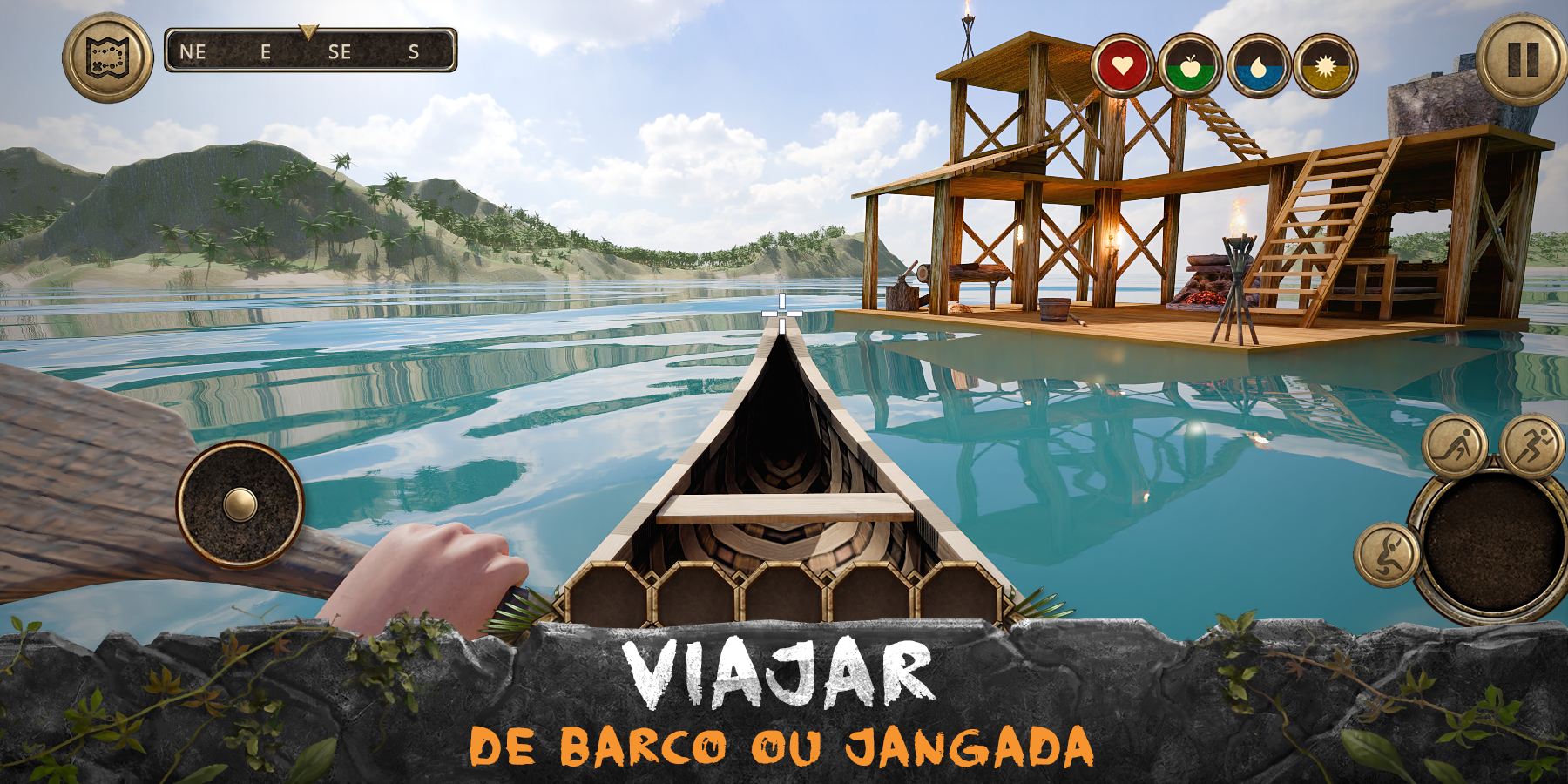 Captura de Tela do Jogo Survival Island: Survivor EVO