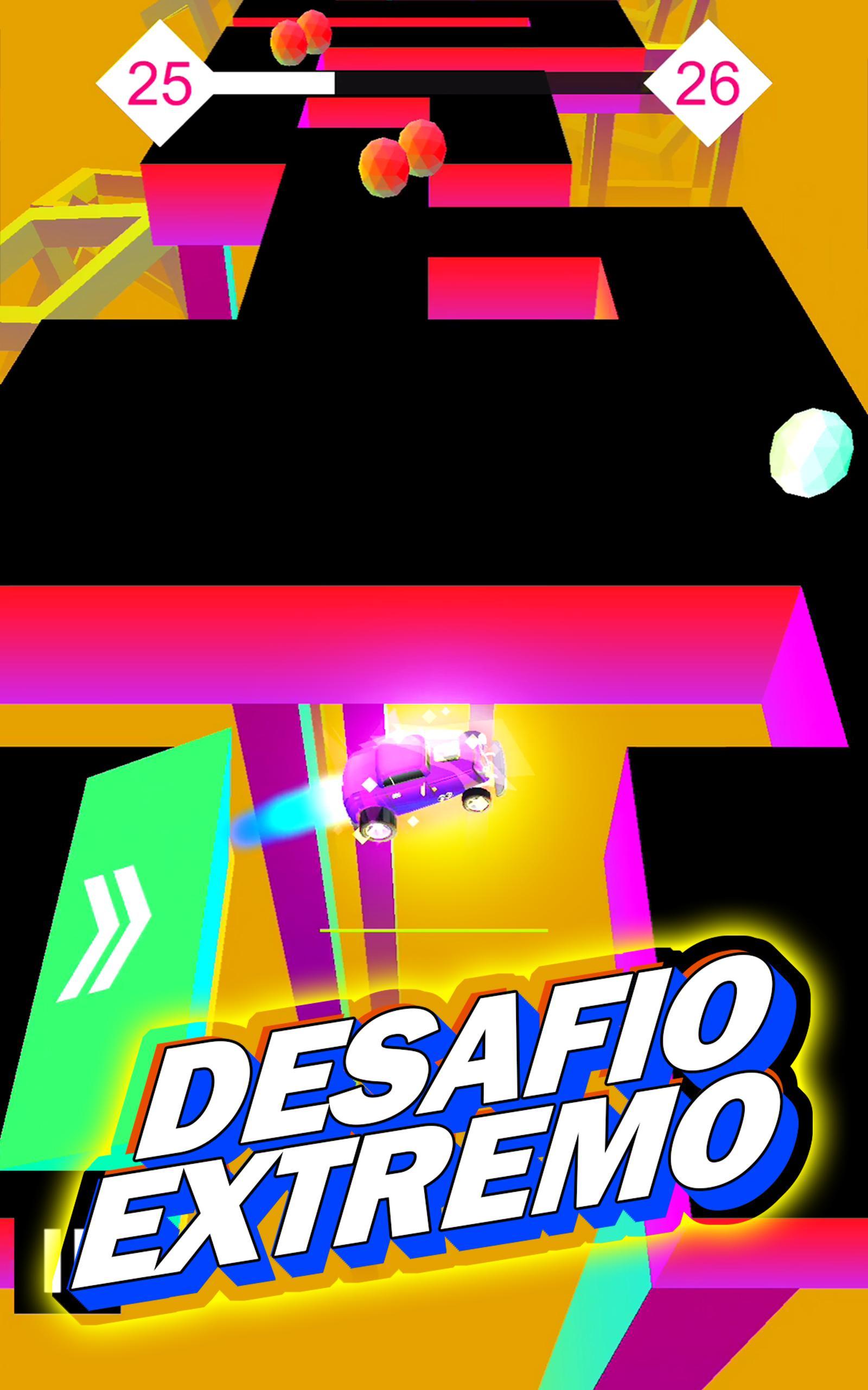 Captura de Tela do Jogo Cliff Drift Car Racing