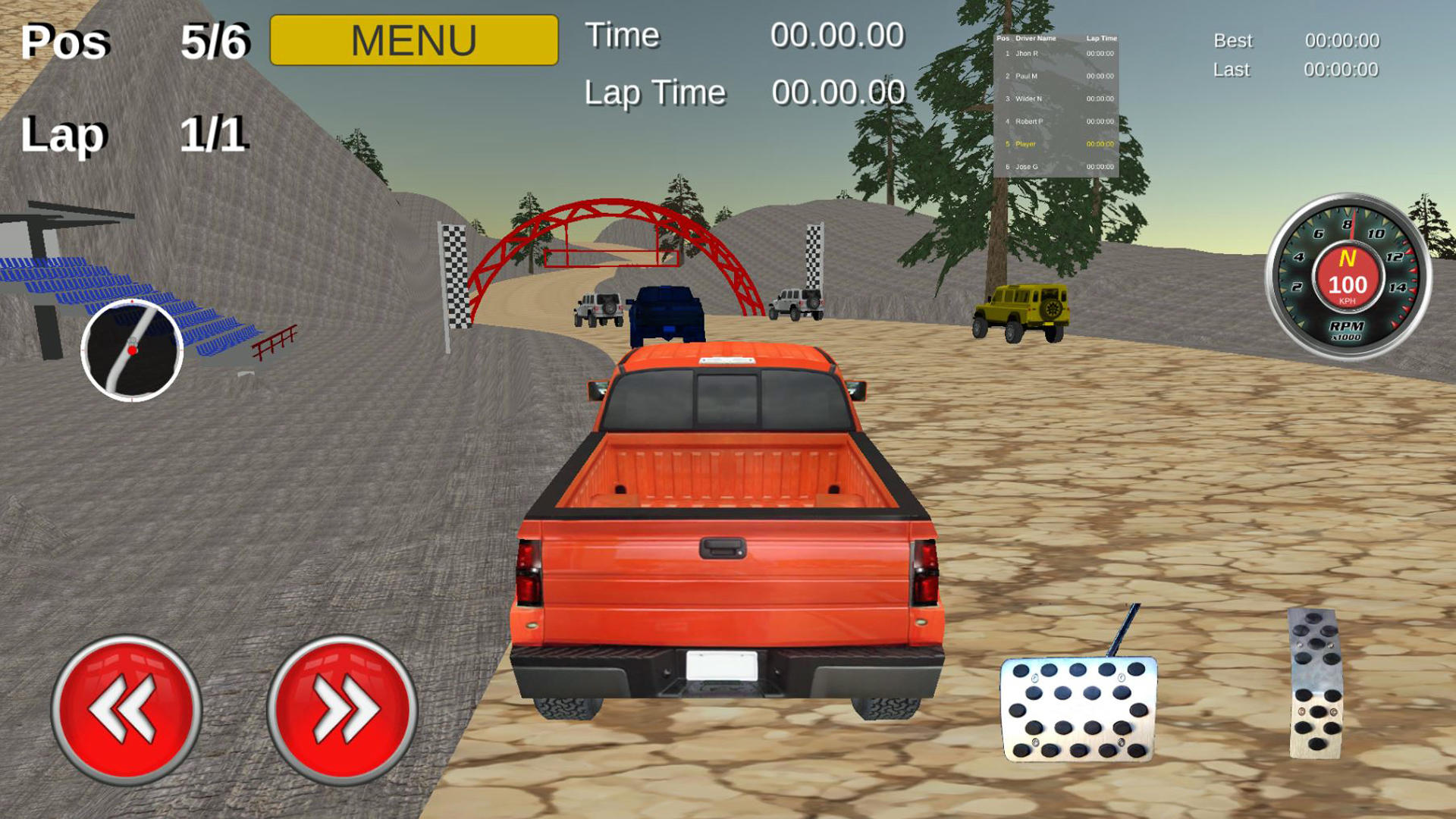 Off Road Racing Challenge EV ゲームのスクリーンショット