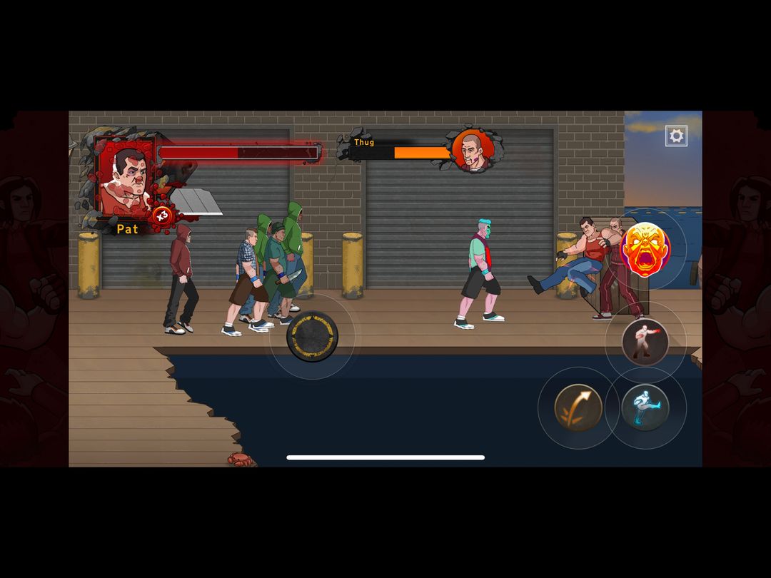 Screenshot of Rise of the Footsoldier Game