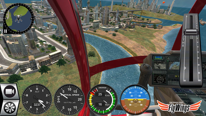 Helicopter Simulator Game 2016 - Pilot Career Missions ภาพหน้าจอเกม