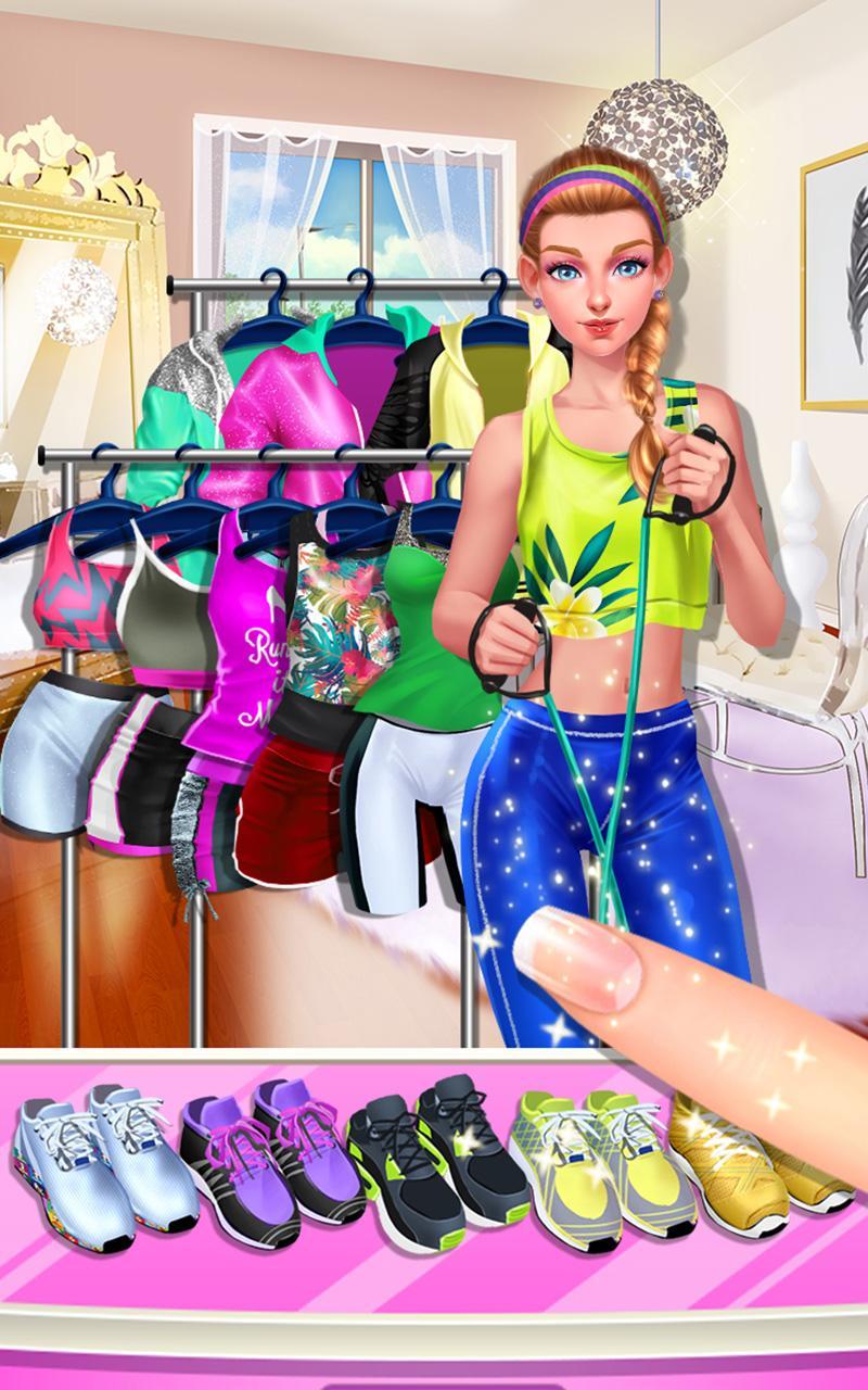 Princess Workout: Beauty Salon Game Screenshot