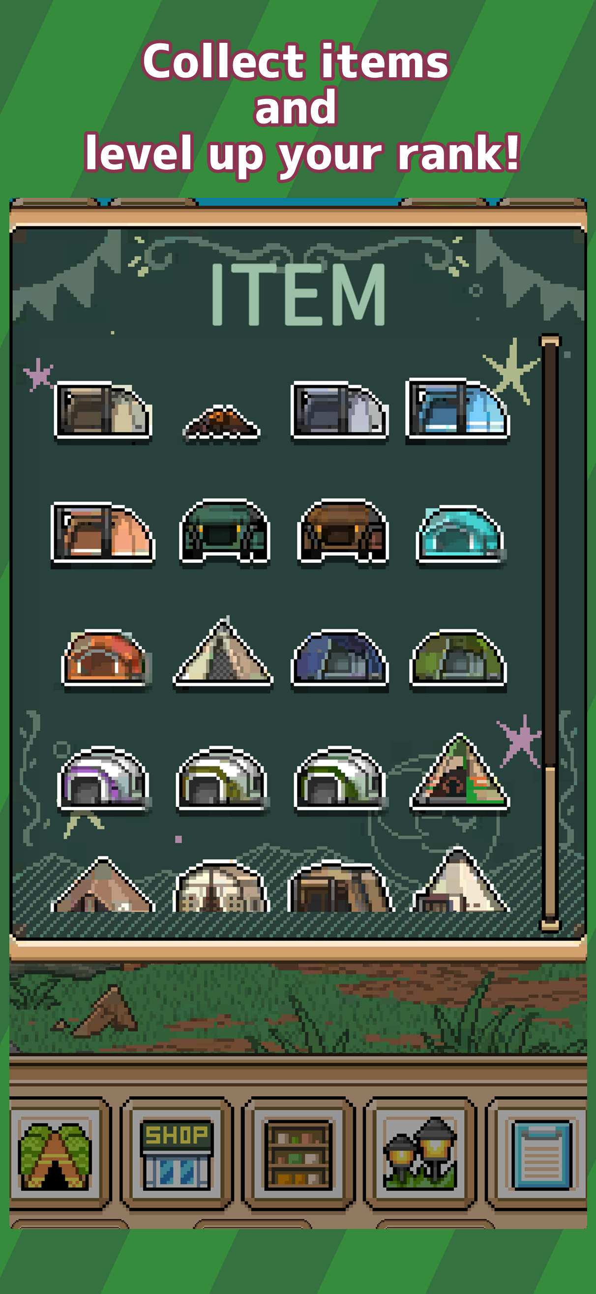 Screenshot of Camp Idle Master