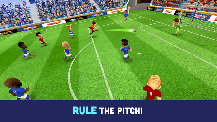 Mini Football - Mobile soccer 遊戲截圖