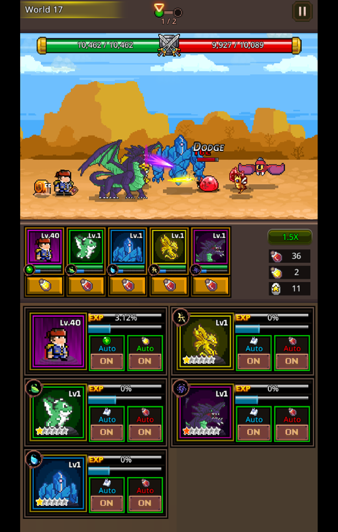 Grow Pixelmon Masters : World Game Screenshot