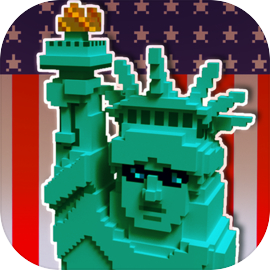 美國塊工藝：美國探索 3D 建立你的美國夢！美國創意的遊戲