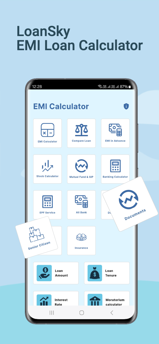 LoanTool - EMI Loan Calculator Game Screenshot
