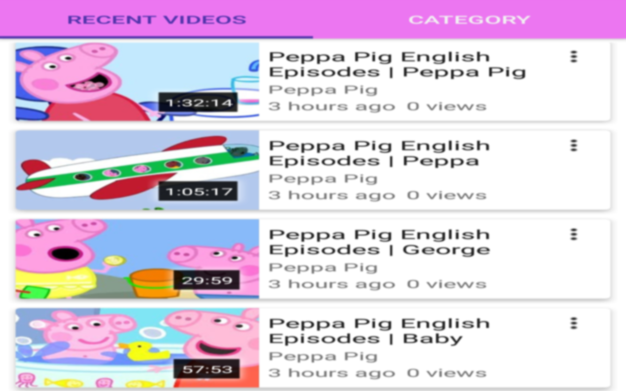 Peppa Pig Gamesのキャプチャ