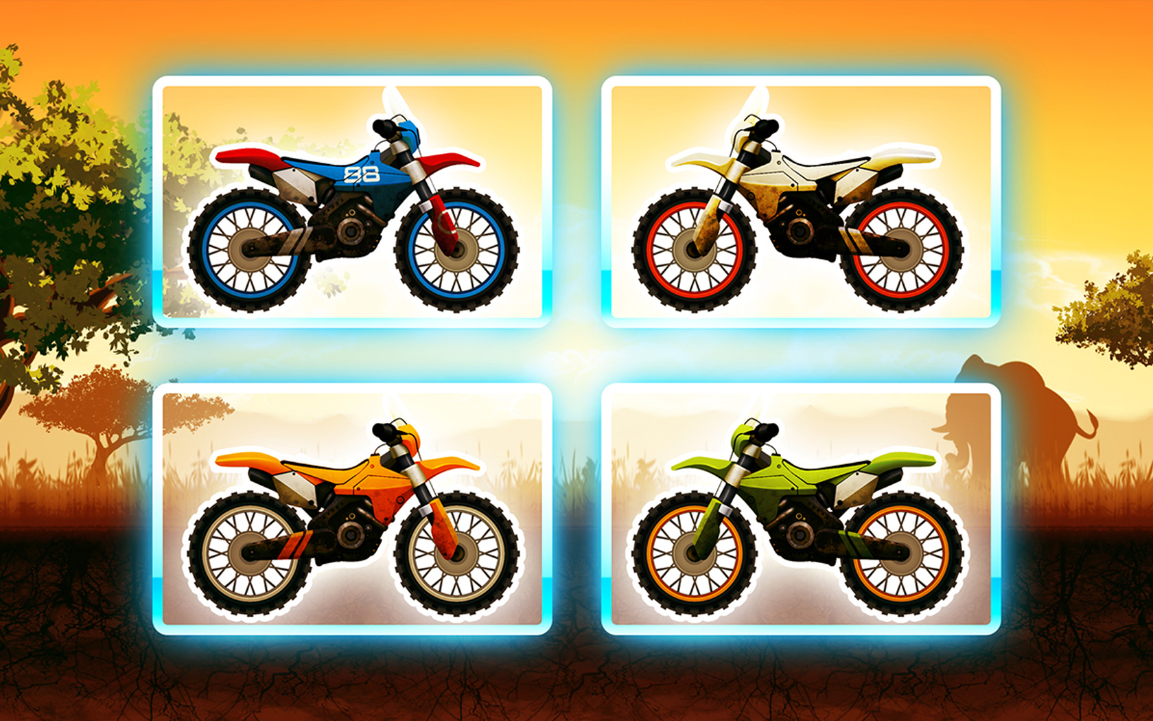 Screenshot 1 of Safari Motocross Racing 3.61