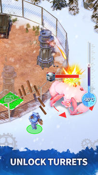 Frozen War: Endless Frost Game Screenshot