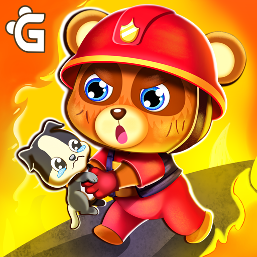 Captura de Tela do Jogo Firefighter Kids Truck Sim