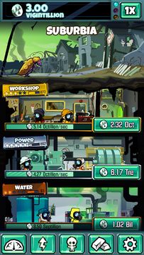 Doomsday Clicker Game Screenshot