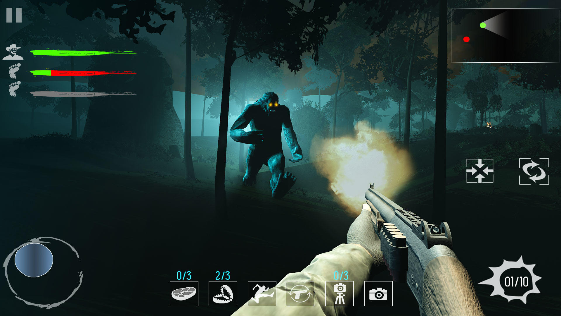 Bigfoot Hunting 게임 스크린샷