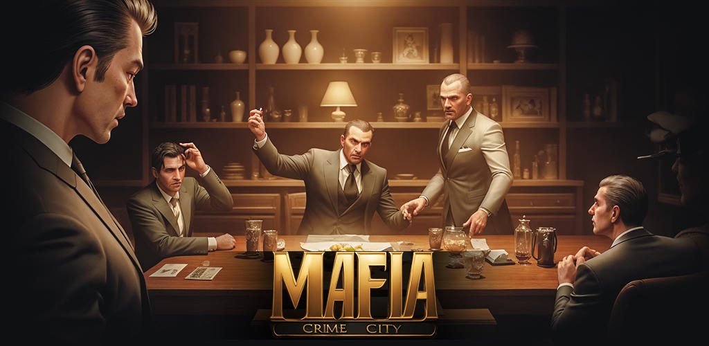 Banner of Mafia Crime City Gangster Game 