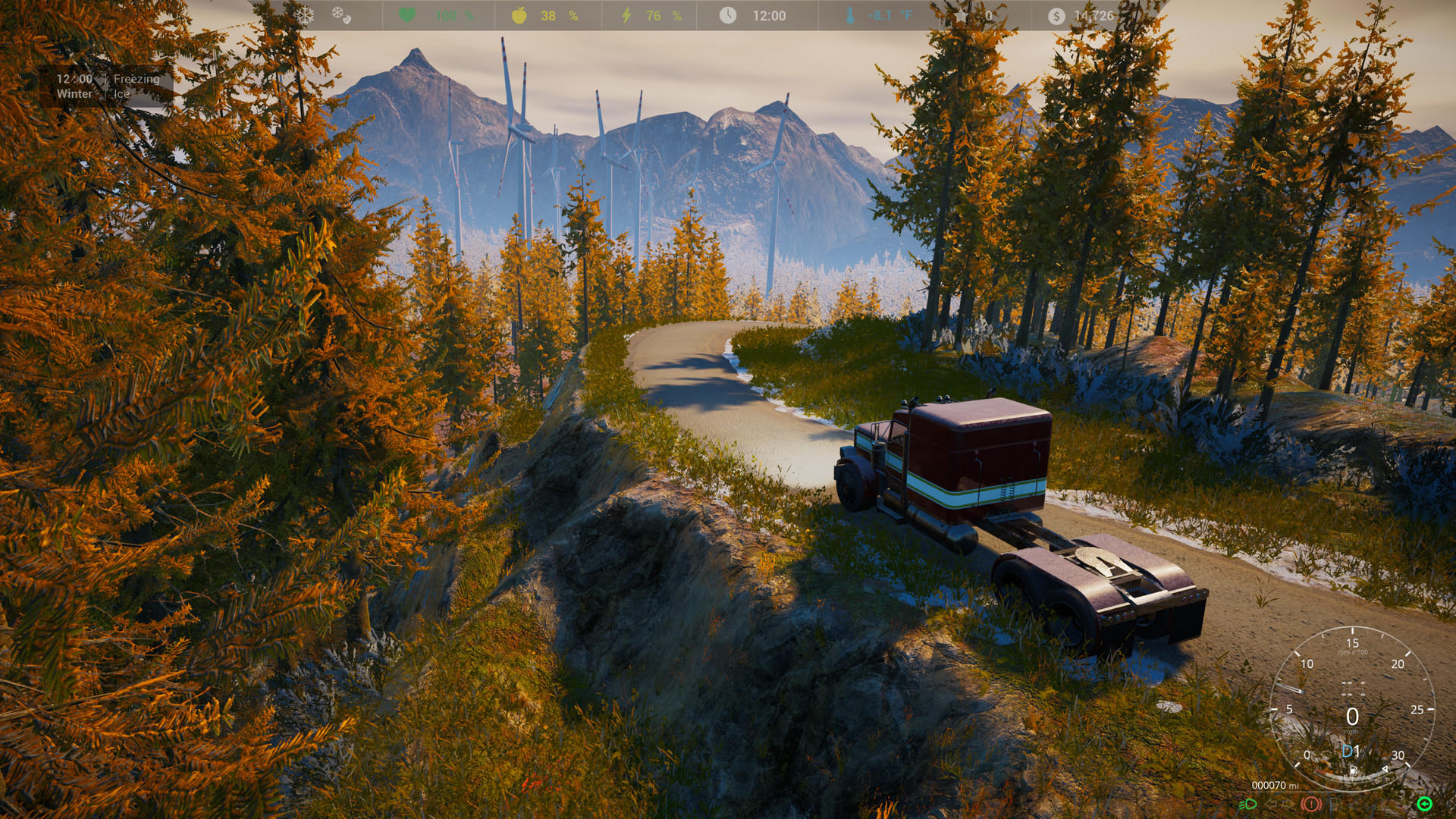 Screenshot 1 of Alaskan Truck Simulator 