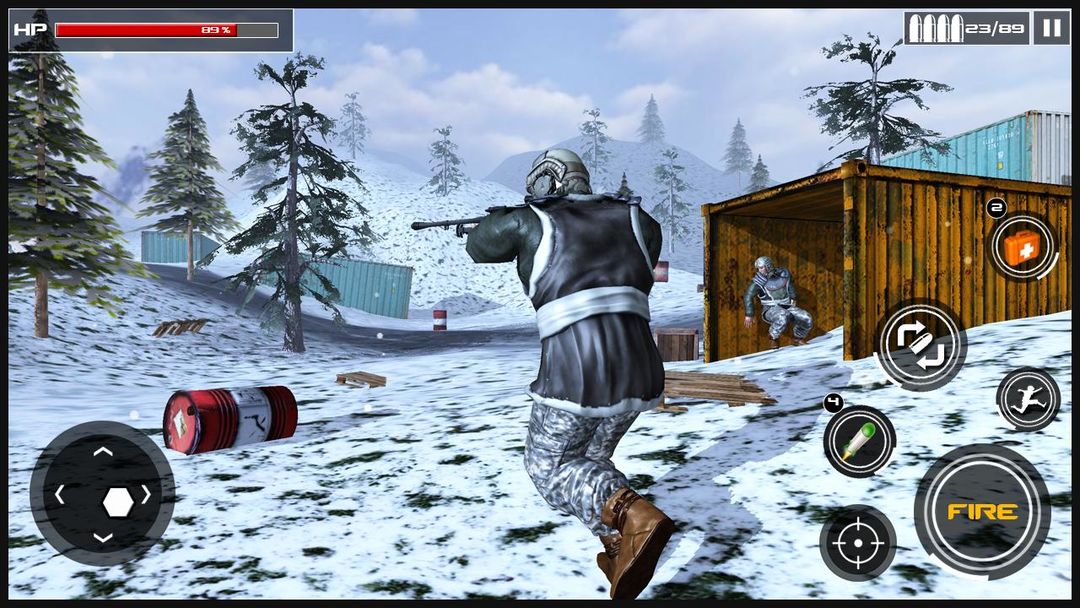 Fire Free battlegrounds : Shooting Games screenshot game