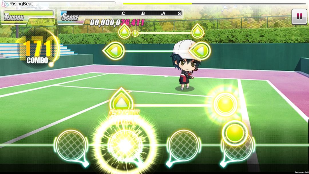 新網球王子RisingBeat screenshot game