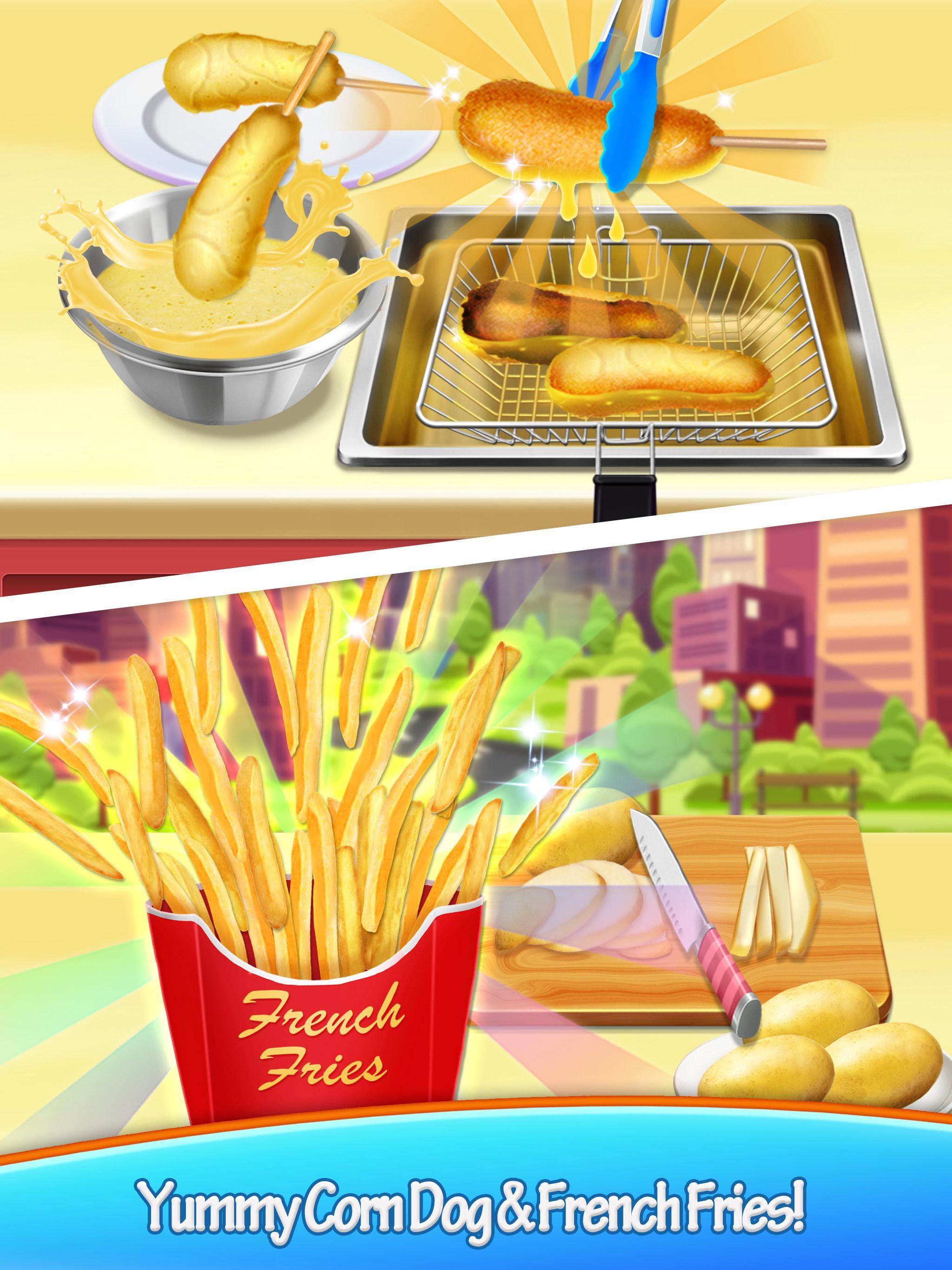 Carnival Fair Food Maker Game Screenshot