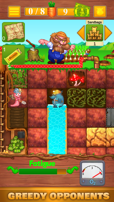 Miner Mole - Challenge Puzzle Game Screenshot