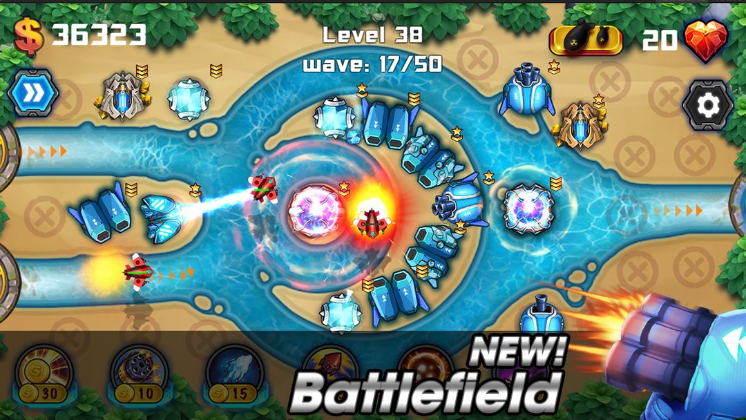 Screenshot of Tower Defense: Battlefield