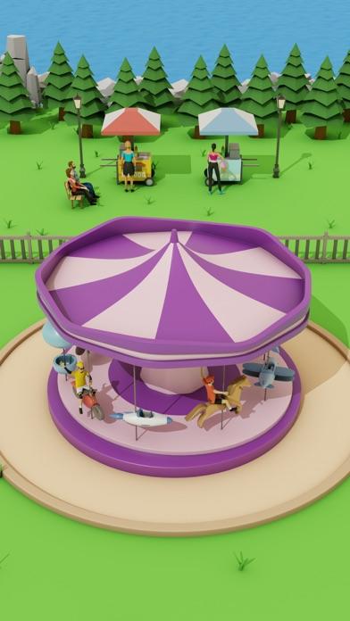 Screenshot of Theme Park Tycoon: Fun 3D Game