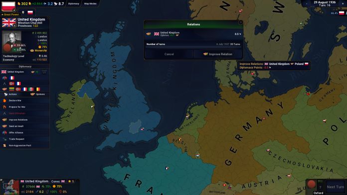 Screenshot of Age of Civilizations II Europe
