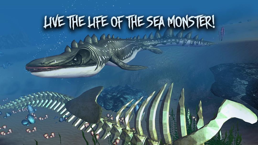 Megalodon vs Dino: Sea Monsters Battle 게임 스크린 샷
