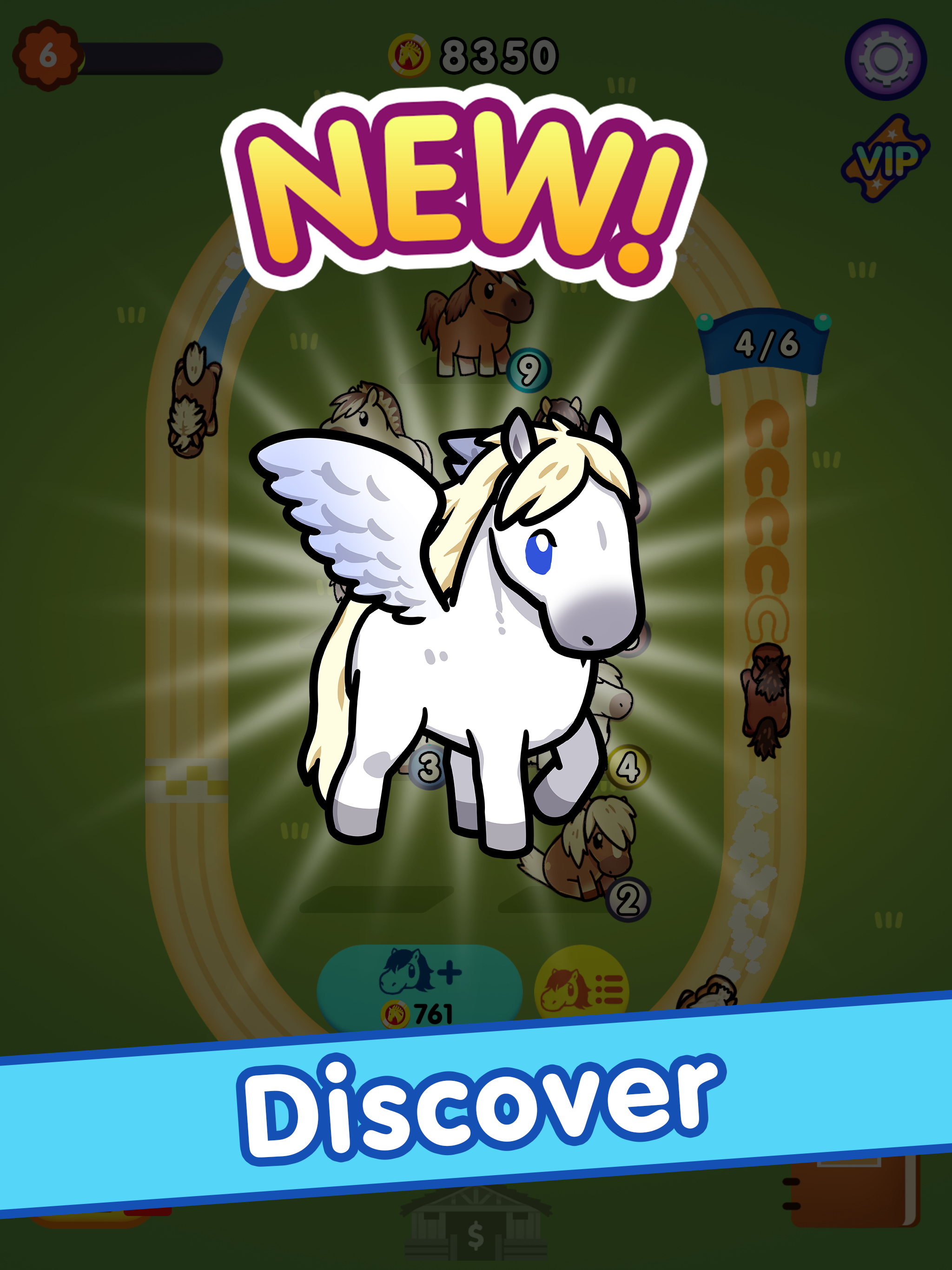Idle Horse Racing Game Screenshot
