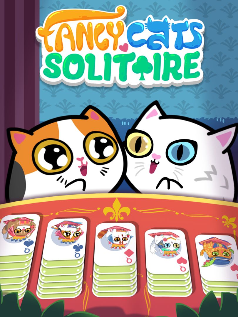 Screenshot of Fancy Cats Solitaire
