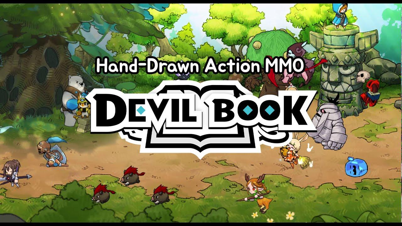 Screenshot of the video of Devil Book: Hand-Drawn MMO
