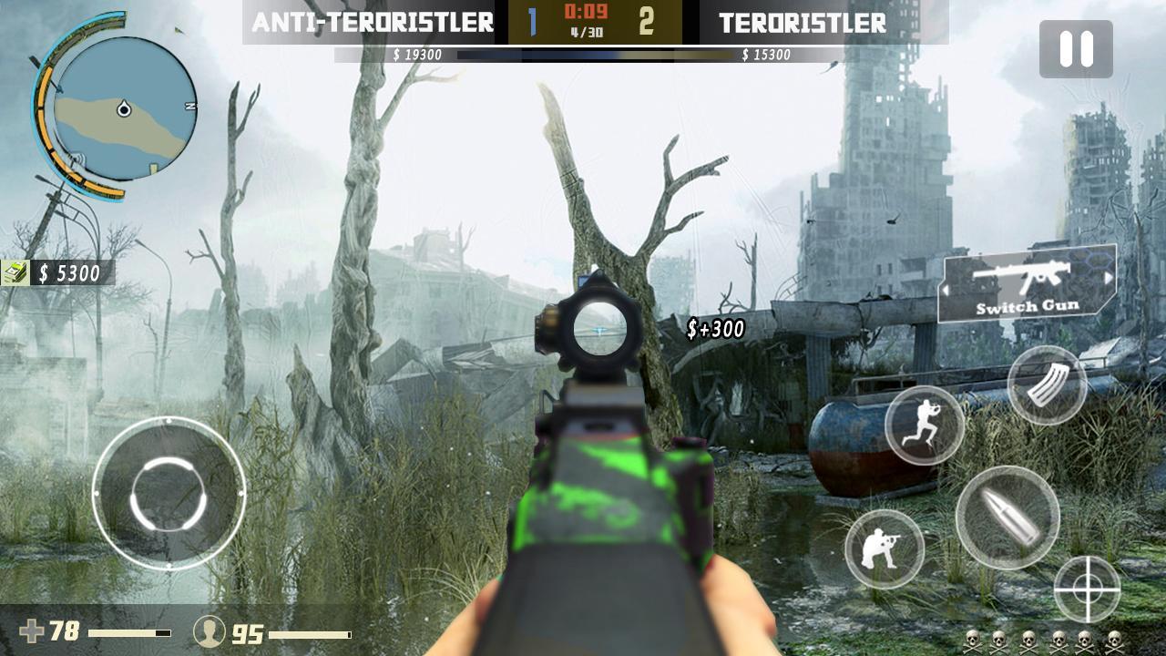 Gun Strike Shoot Fire Game Screenshot