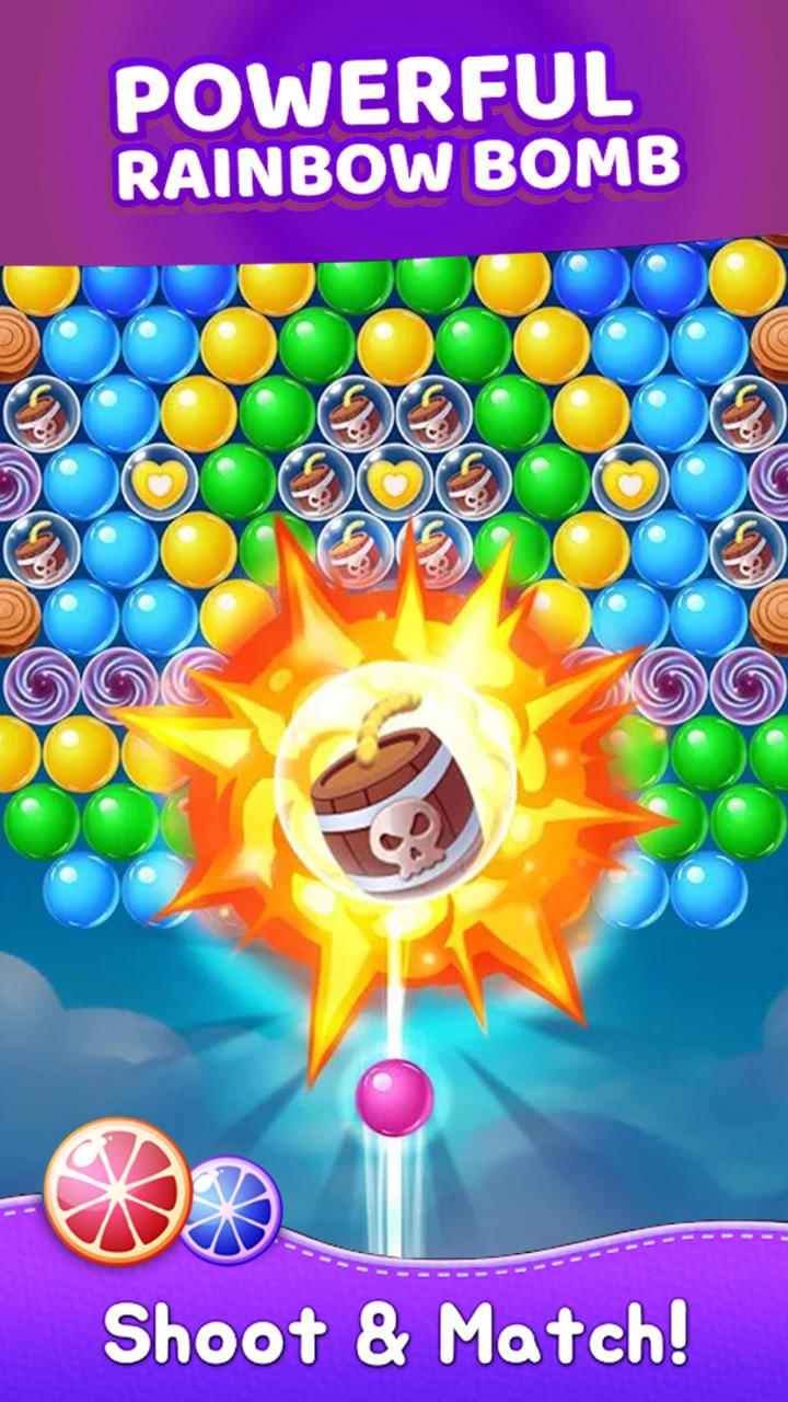 Cuplikan Layar Game Bubble Shooter - Halloween Pop