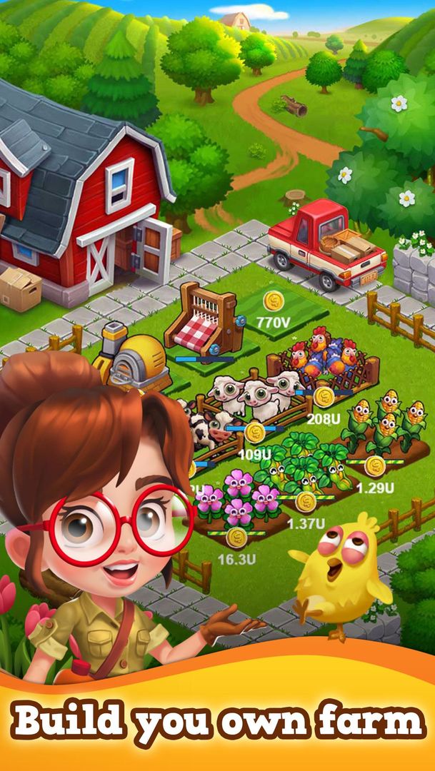 Screenshot of Farm and travel - Idle Tycoon