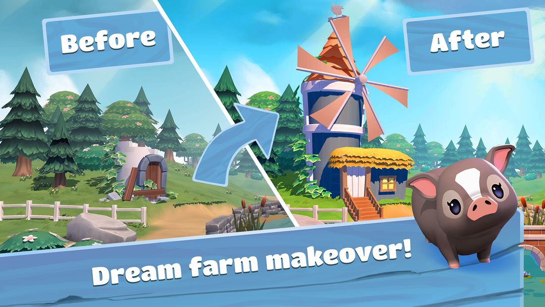 Big Farm: Home & Garden screenshot game