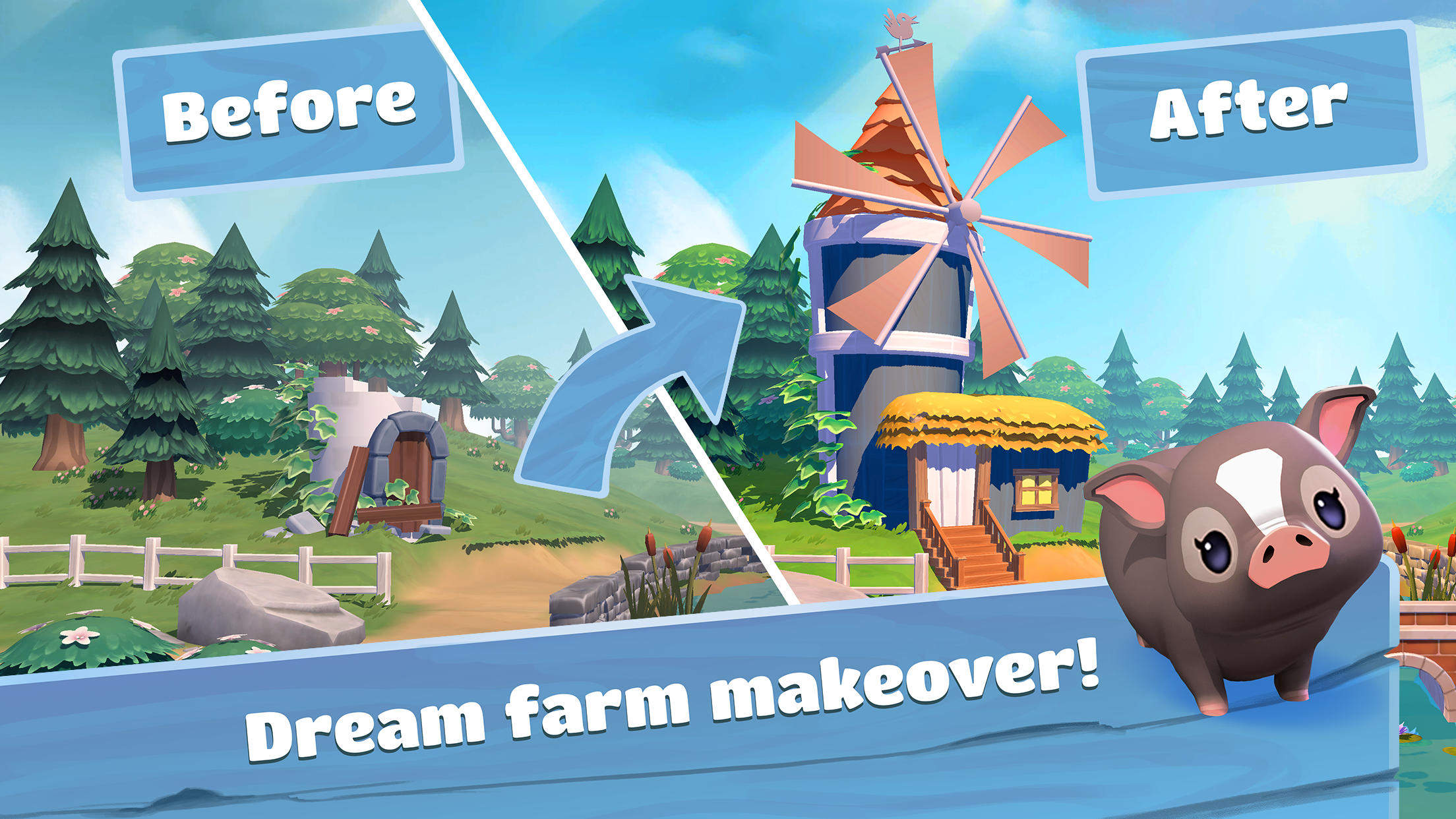 Cuplikan Layar Game Big Farm: Home & Garden