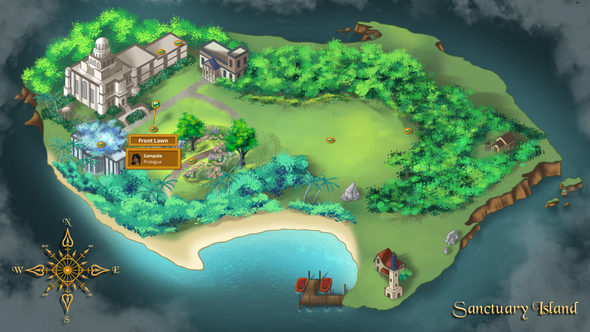 Love Mythos: Sanctuary Island ภาพหน้าจอเกม