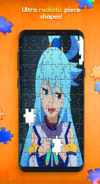 Konosuba Jigsaw Puzzle Game Screenshot