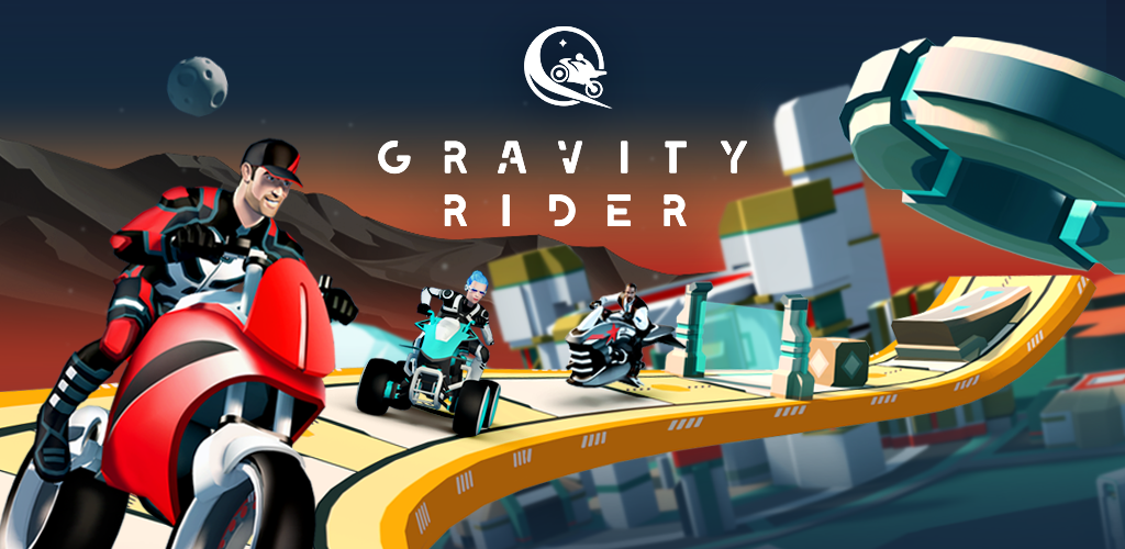 Banner of Gravity Rider: Space Bike Race 